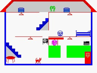 A Day in the Life screenshot 3 for ZX Spectrum